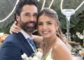 Michelle Renaud luce “embarazo” en el aeropuerto, pero lo sigue negando: VIDEO