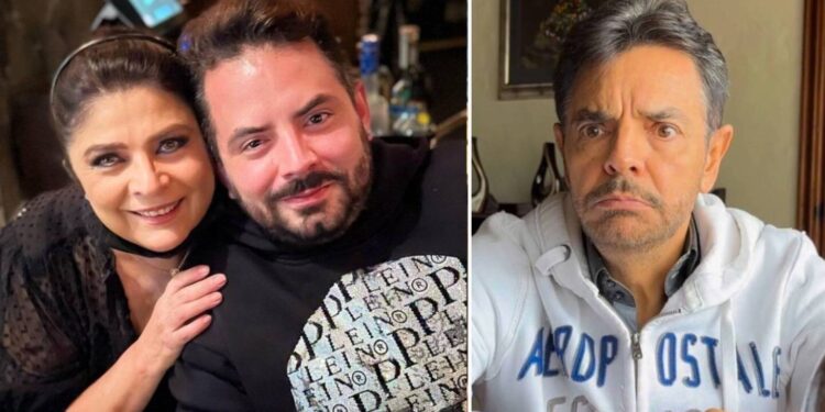 Victoria Ruffo desea que su nieto no se parezca a Eugenio Derbez