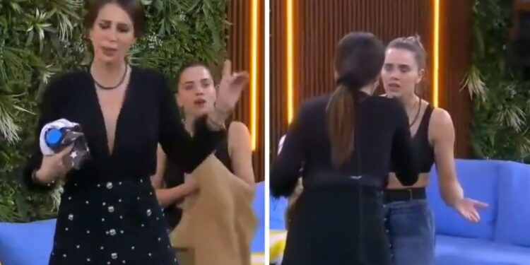 Detienen la transmisión de 'LCDLF 4' en medio de una fuerte pelea entre Cristina Porta y Thalí García