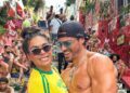 las impactantes fotos de la pareja