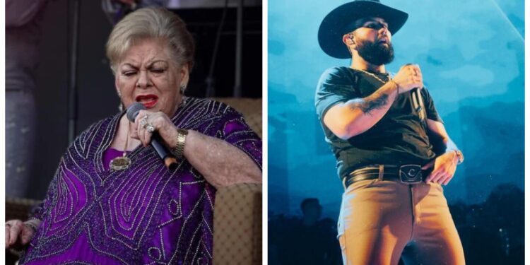 Paquita la del Barrio explotó contra Carín León por un insólito pedido que hizo en pleno show