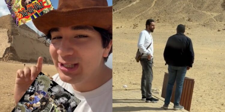 Un turista mexicano estuvo a punto de ser arrestado en Egipto por usar este amuleto de 'Yu-Gi-Oh!'