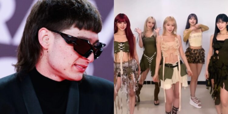 ¿Peso Pluma, versión K-Pop? Esto se sabe de la sorpresiva colaboración con LE SSERAFIM