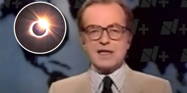 El día de 1991 que Talina Fernández y Jacobo Zabludovsky anticiparon el eclipse del 8 de abril: VIDEO