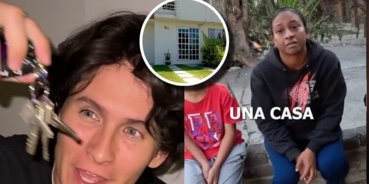 El influencer Alexis Omman le regaló una casa a una familia de inmigrantes y su reacción conmovió a todos: VIDEO
