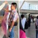 Una 'gemela de cartón' de Kenia Os desató un pleito campal entre varios fans: VIDEO