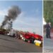 ¡Caos y pánico! Se desploma helicóptero en pleno Coyoacán, en Ciudad de México: FOTOS