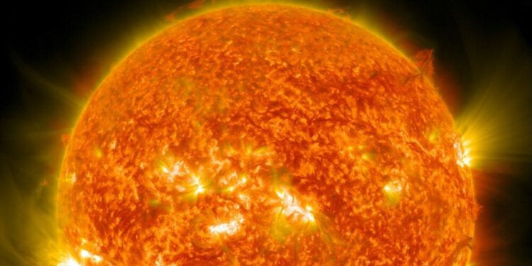 el Sol, una foto de la NASA