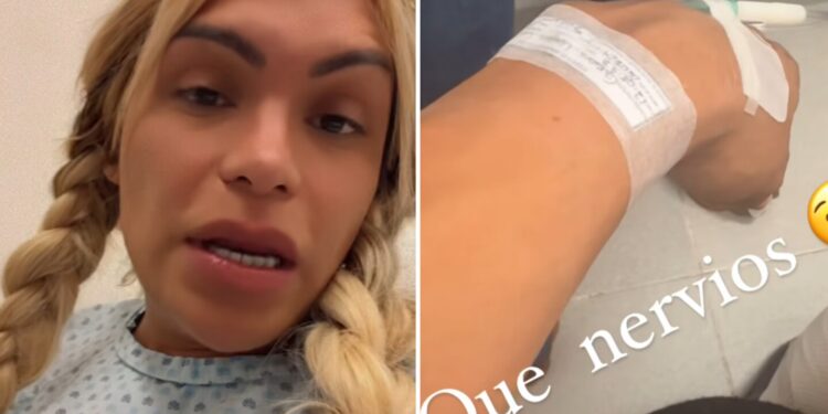 "Estoy nerviosa, soy bien miedosa"