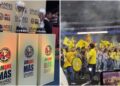 Jugadores y "leyendas" del Club América celebran su bicampeonato en el "Azteca": VIDEOS