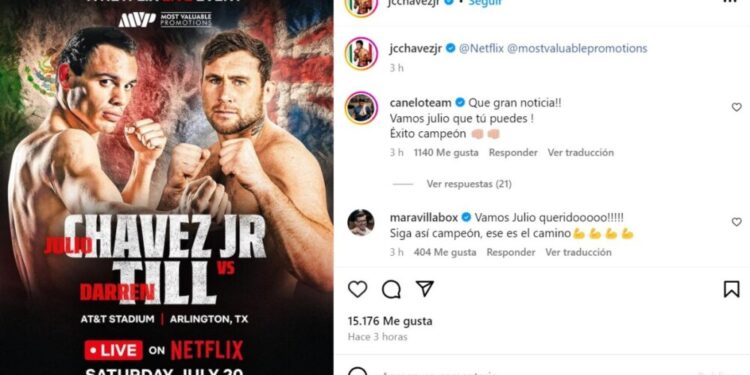 julio cesar chavez jr vs. Darron Till