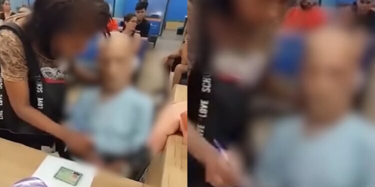 La mujer que se viralizó por llevar a su tío muerto al banco rompió el silencio, ¿qué dijo?