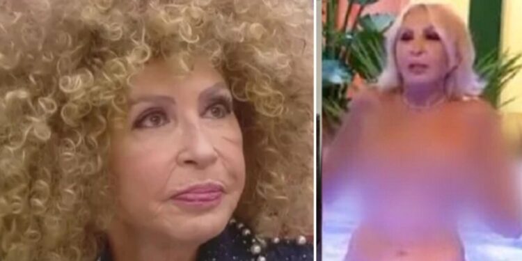 Laura Bozzo corre a echarse una 'manito de gato' para rejuvenecer