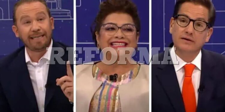 Último debate: Taboada, Brugada, Chertorivski