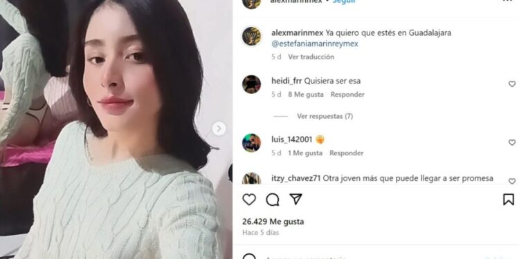 estefanía marin nueva novia de alex marin