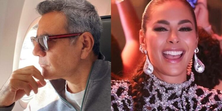 héctor sandarti y Galilea Montijo