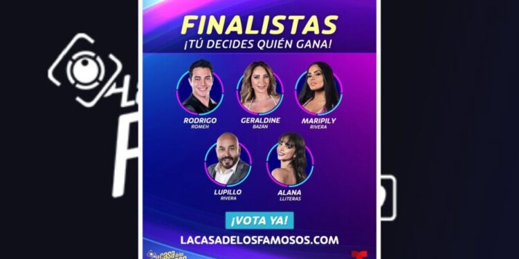 La casa de los famosos 4 finalistas