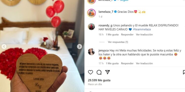 el romántico mensaje de la esposa de la melaza