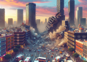 CDMX tembló por dos sismos.