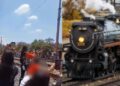 Captan el momento en que un tren arrolló a madre que intentó hacerse un selfie en Hidalgo: VIDEO