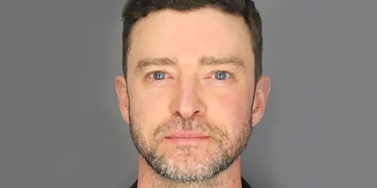 El VIDEO que muestra el momento exacto en que Justin Timberlake fue arrestado por manejar en estado de ebriedad