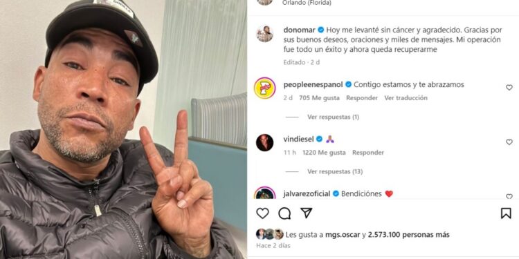 don omar anuncia que ya no tiene cáncer
