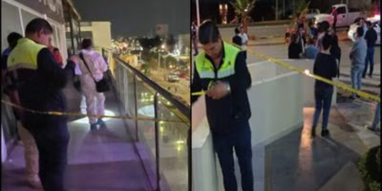 El espeluznante momento quedó grabado