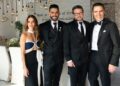 Claudia Álvarez y Billy Rovzar junto con los esposos.
