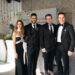 Claudia Álvarez y Billy Rovzar junto con los esposos.