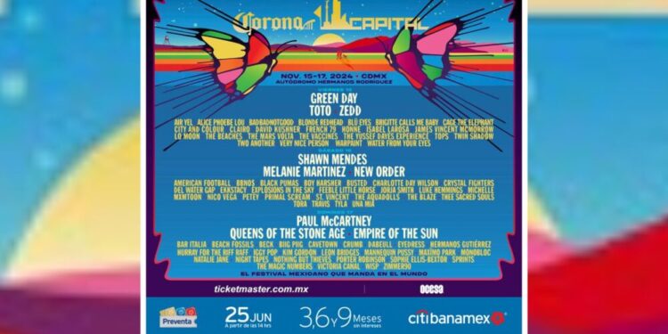 corona capital 2024 cartel completo