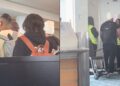 Un viajero hizo el 'truco de la almohada' para no pagar exceso de equipaje, pero algo le salió mal: el VIDEO viral