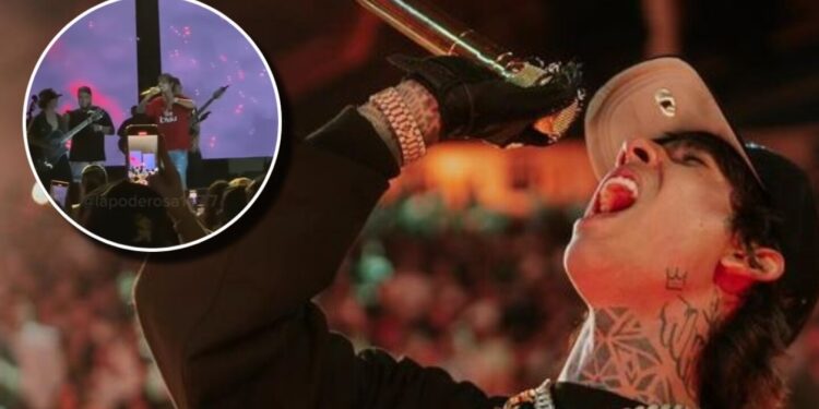 ¡Natanael Cano se enojó! Así fue la reacción del cantante por una falla en el sonido en pleno concierto: VIDEO