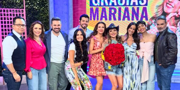 ¡Y se marchó!... Así se despidió Mariana Ochoa de "Sale el Sol": VIDEO