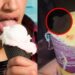 ¿De quién era? Un joven compró un helado de vainilla, pero se encontró un dedo humano en el interior: VIDEO