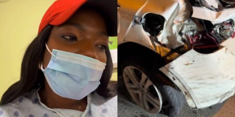 Así fue el desastroso accidente de auto que tuvo Chiky Bombom, la conductora de 'Hoy Día': VIDEOS