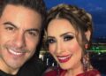 Carlos Rivera y Cynthia Rodríguez cantan juntos por primera vez en un concierto y hasta se besaron: VIDEO