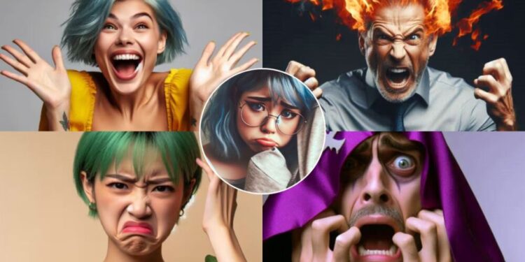 así son las emociones de intensamente segun la ia