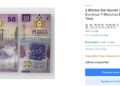 billete de 50 pesos ajolote precio en mercado libre