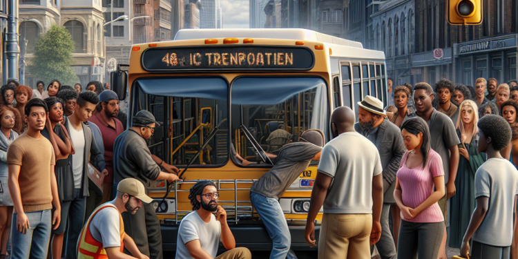 Nueva falla en transporte público