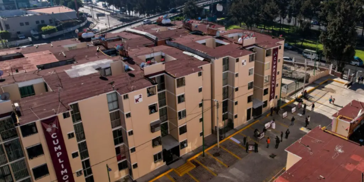 Proyecto del Infonavit para viviendas.