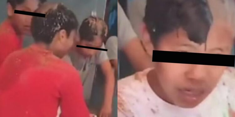 ¡Se quedaron pelones! Niños usaron crema para afeitar en lugar de shampoo y el VIDEO se hizo VIRAL