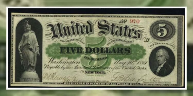 billete de 5 dólares 1.