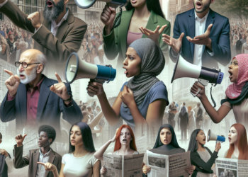 Exceso de voz en la opinión pública.