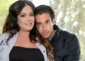 Mariana Echeverría y su esposo, óscar Jiménez