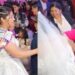 ¡Viral! Tunden a una novia que despreció a una abuelita en su boda por una indignante razón: VIDEO