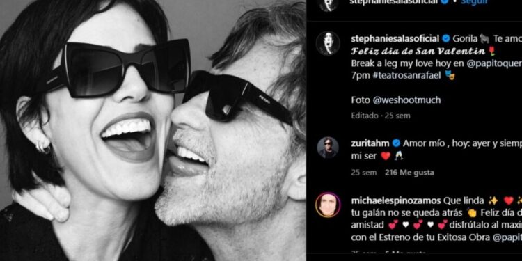 stephanie salas y humberto zurita celebraron san valentin.