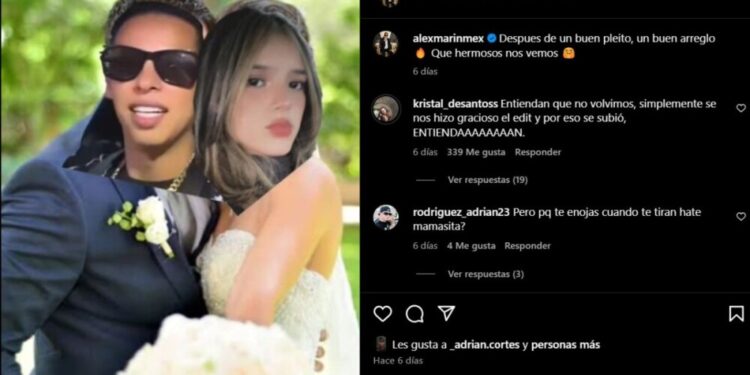 Alex Marin y Lesly Marin