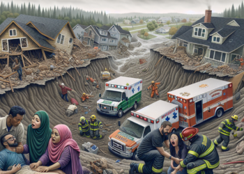 Deslave en Naucalpan: Rescatan a 4.