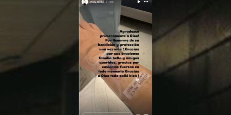 nodal mamá hospitalizada
