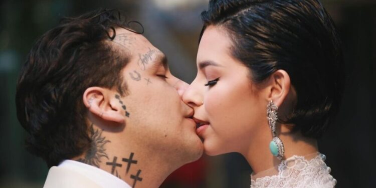 boda christian nodal angela aguilar fotos